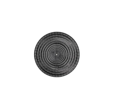 Black Tribal Side Plate 19cm