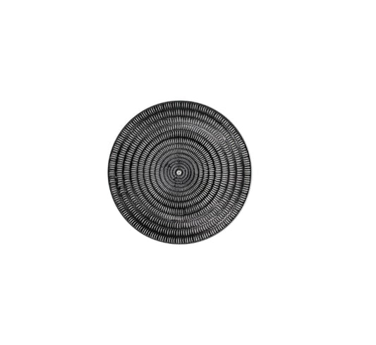 Black Tribal Side Plate 19cm