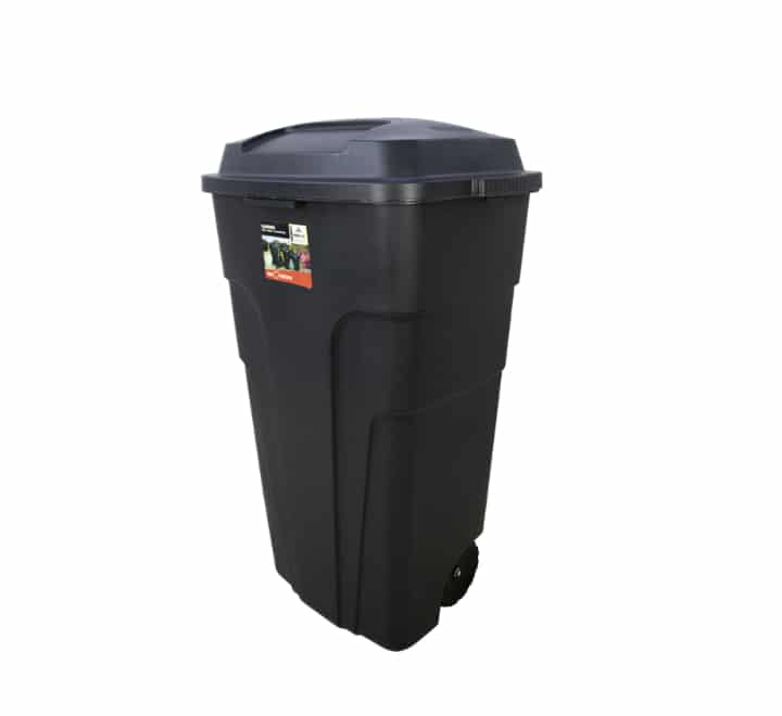 Black Wheelie Dustbin 140L