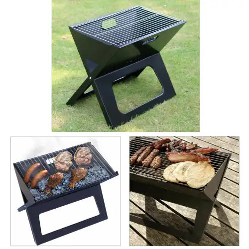 Braai Stand Portable Folding BBQ Stand Charcoal Braai
