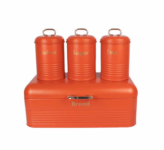 Bread Bin with Canister Set