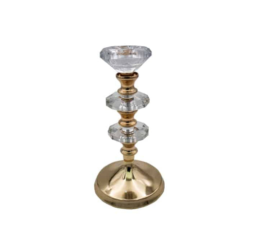 Candle Stand Gold - 21.5cm
