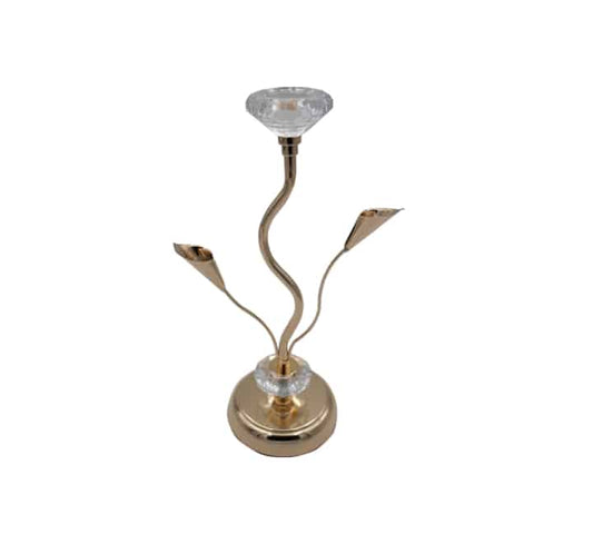Candle Stand Gold