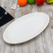 Ceramic Oval Snack Platter