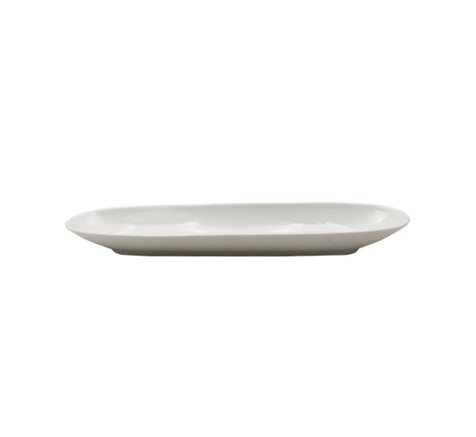 Ceramic Serving Platter - Long Oval Design