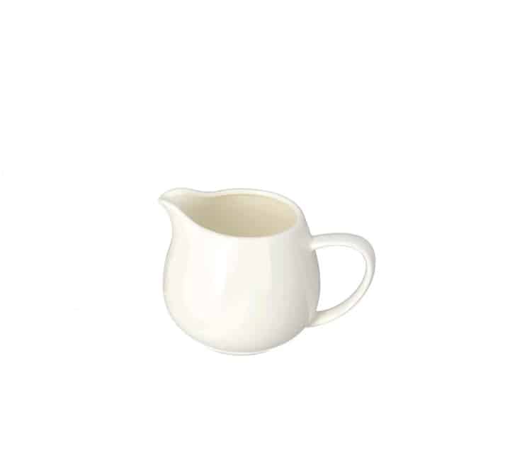 Ceramic White Milk Jar 330ml