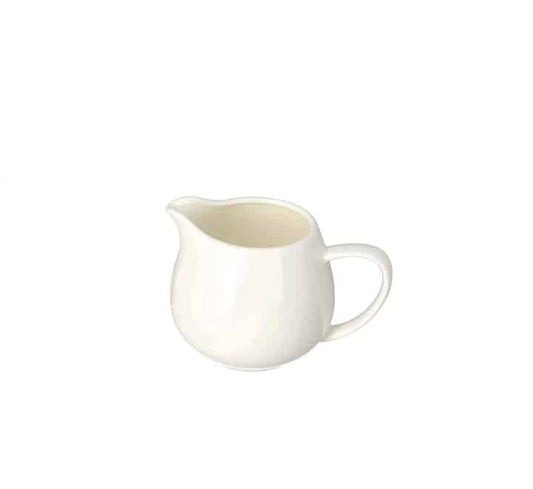 Ceramic White Milk Jar 330ml