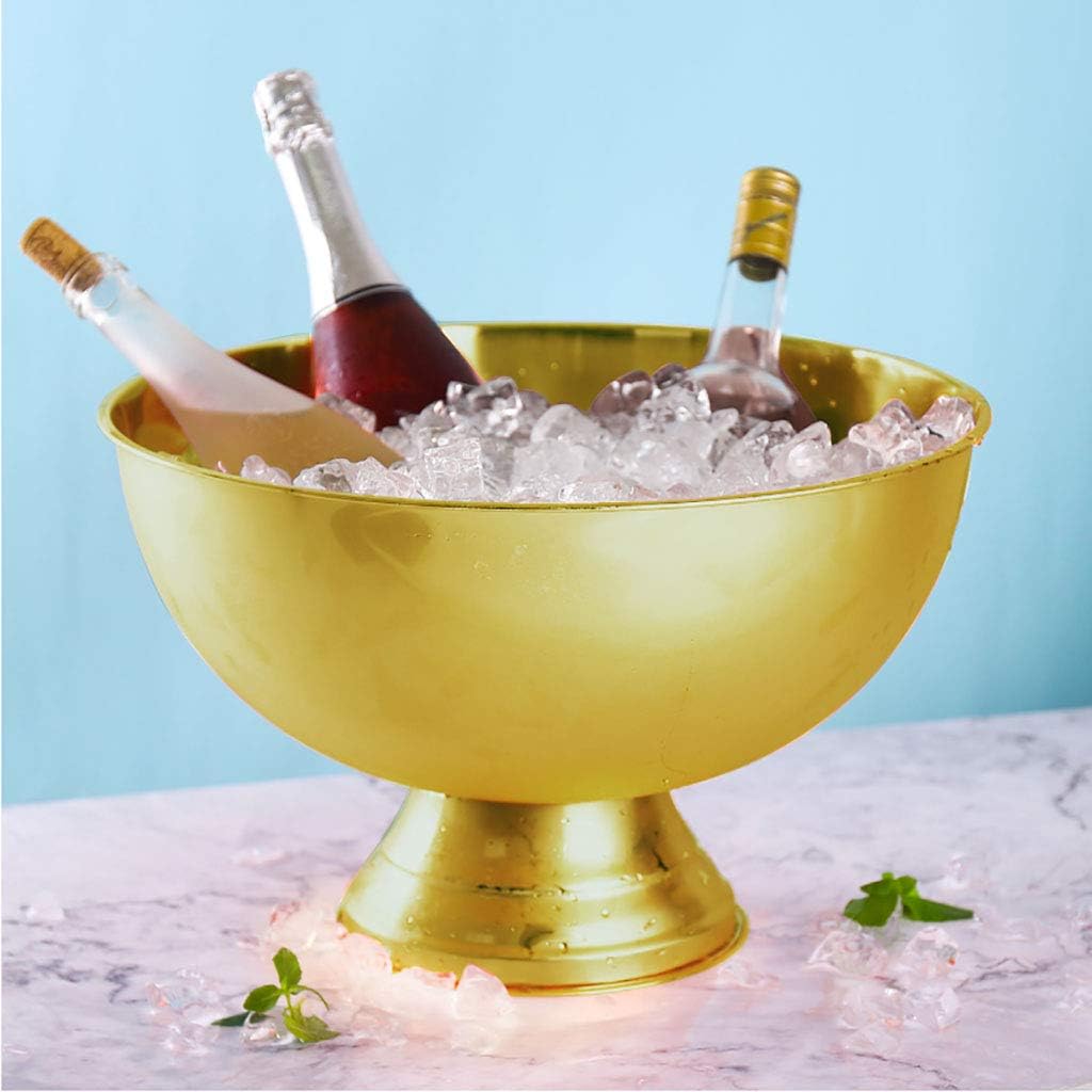 Champagne Cooler Stainless Steel Gold