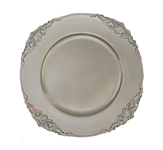 Champagne Plastic Underplate