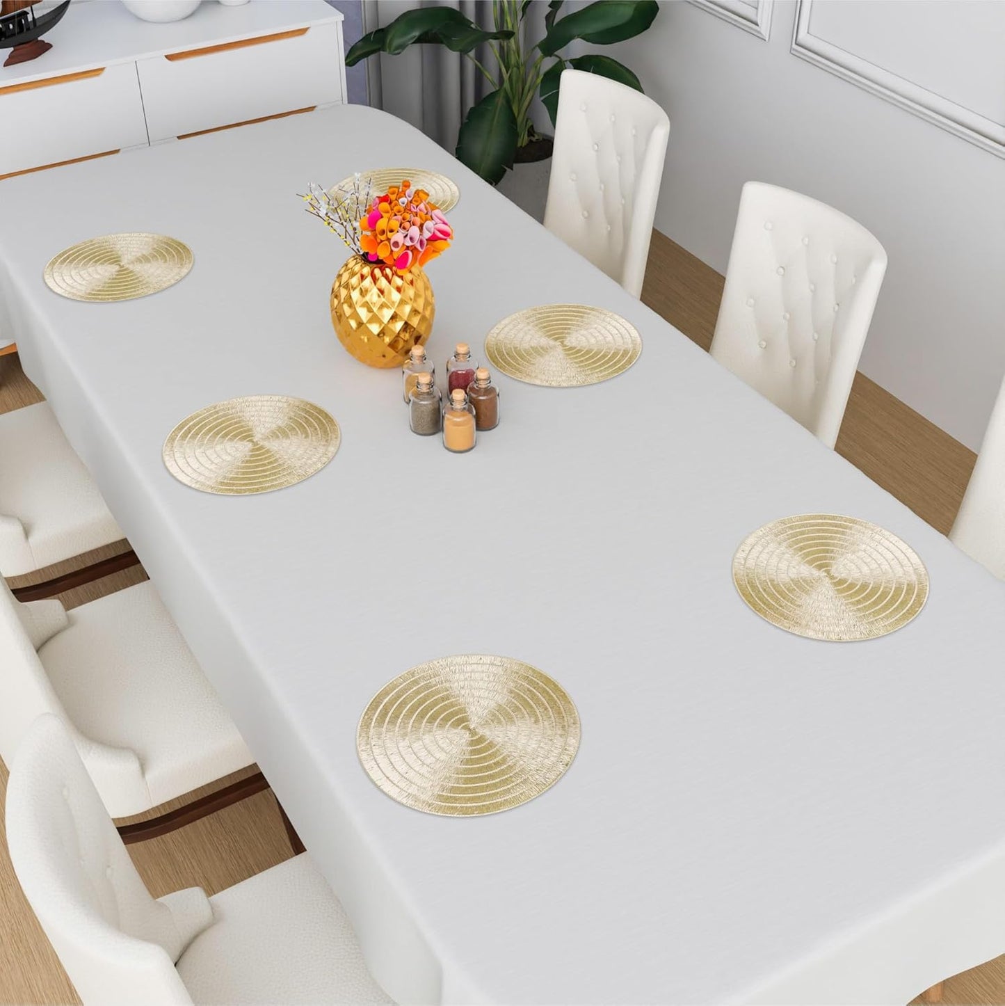 Circle Pattern Round Placemat