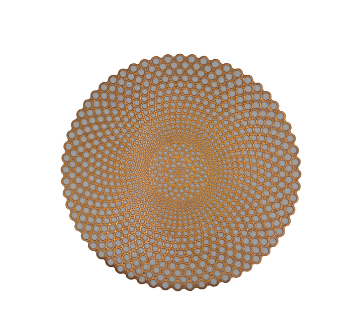 Circular Pattern Round Placemat