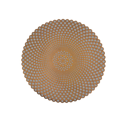 Circular Pattern Round Placemat