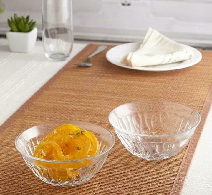 Clear Glass Bowl Set 6pc