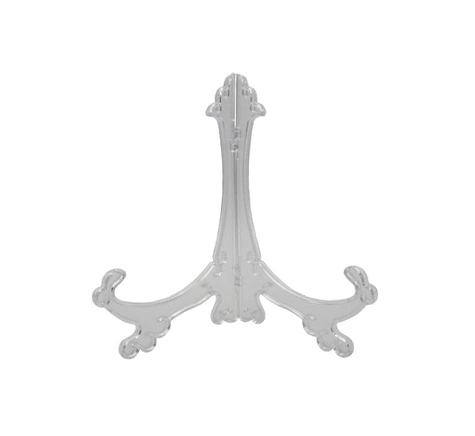 Clear Plastic Plate Holder