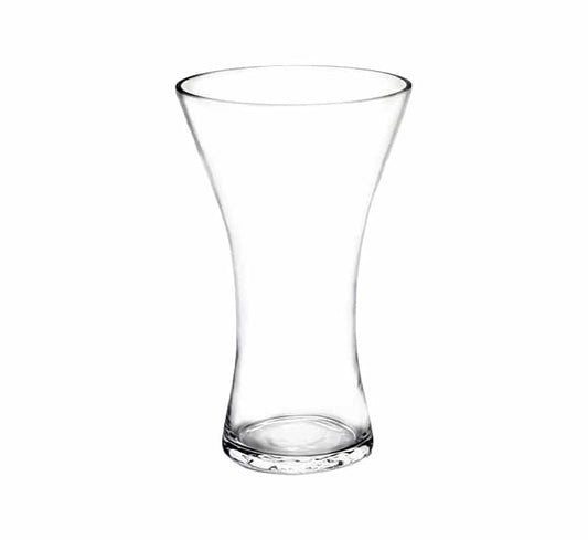 Clear Glass Vase - 16x16x26cm