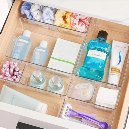 Clear Storage Bin Drawer Organizer - Acrylic
