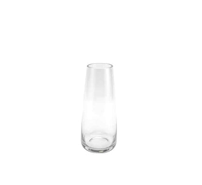 Conical Glass Vase 15cm