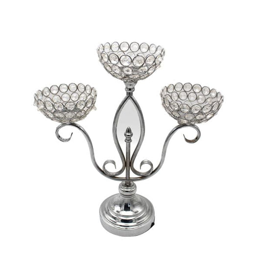 Crystal Candle Stand - 3 Way