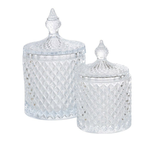 Crystal Glass Candy Jar