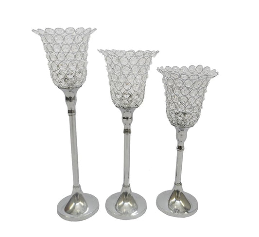 Crystal Metal Stand 3 Piece