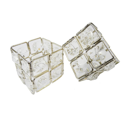 Crystal Napkin Ring Square
