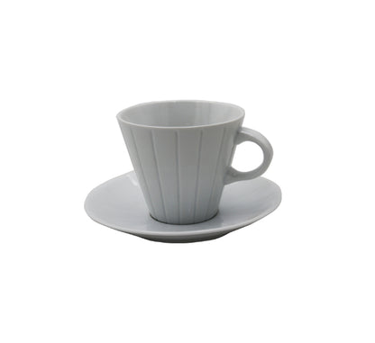 Cup and Saucer Set 12pc - White