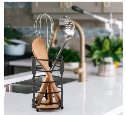 Cutlery Holder Black 10x16cm