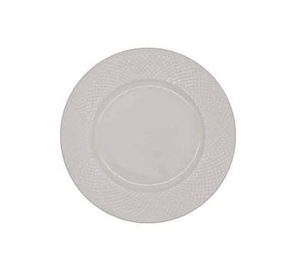Diamond Pattern Dinner Plate