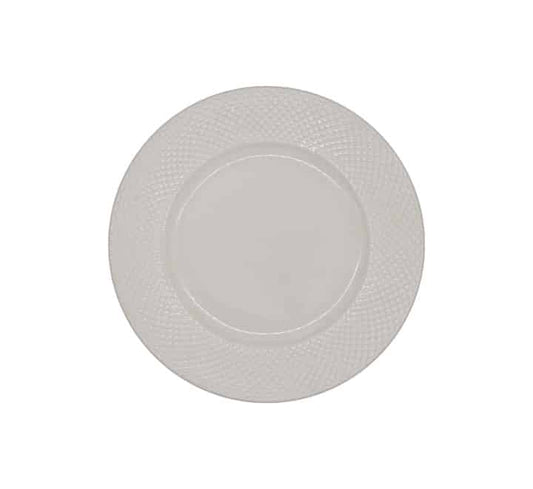 Diamond Pattern Dinner Plate