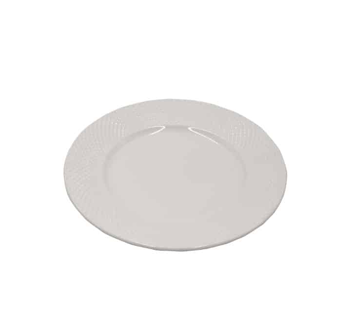 Diamond Pattern Dinner Plate