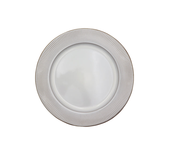 Dinner Plate with Patterned Edge 27cm