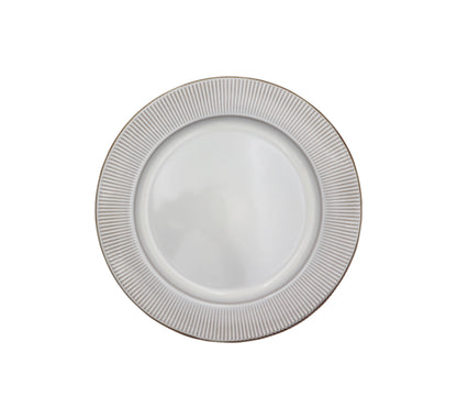 Dinner Plate with Patterned Edge 27cm