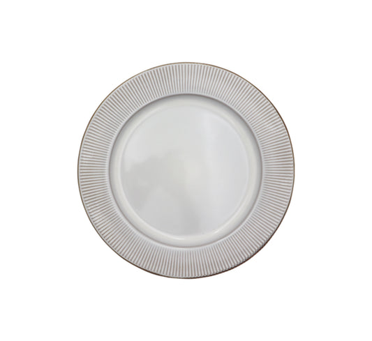 Dinner Plate with Patterned Edge 27cm