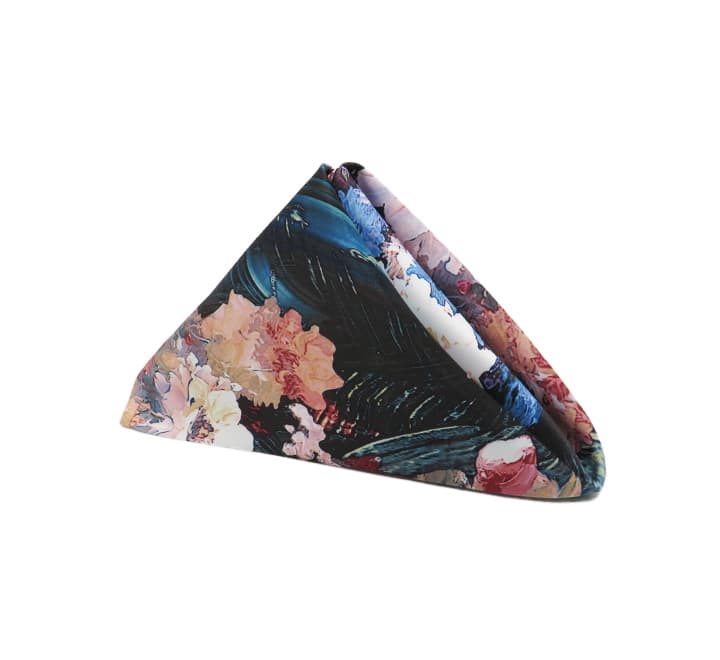 Floral Satin Napkins