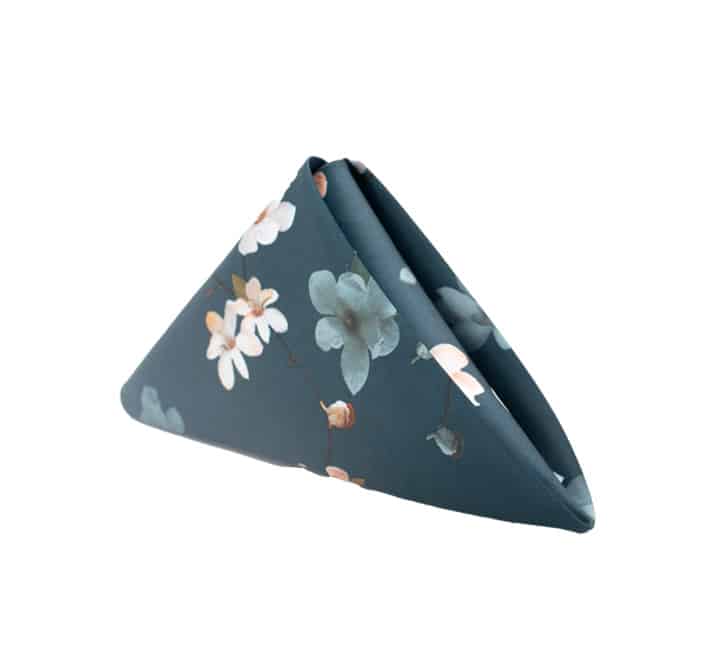 Floral Satin Napkins
