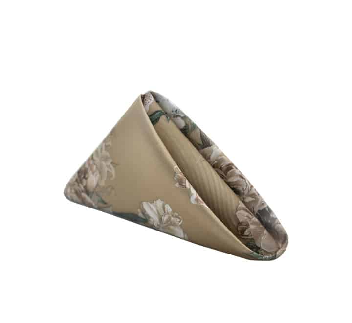 Floral Satin Napkins