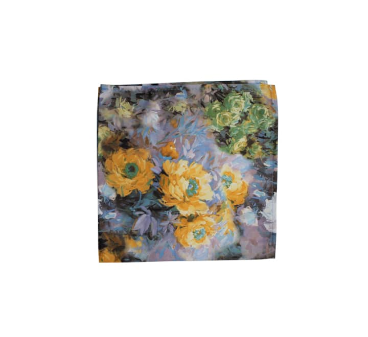 Floral Satin Napkins