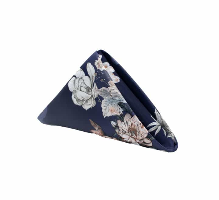 Floral Satin Napkins