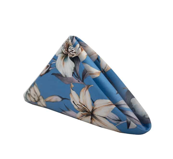 Floral Satin Napkins