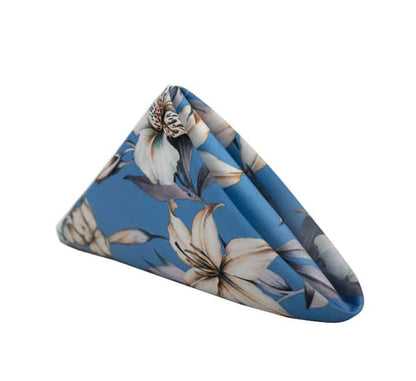 Floral Satin Napkins