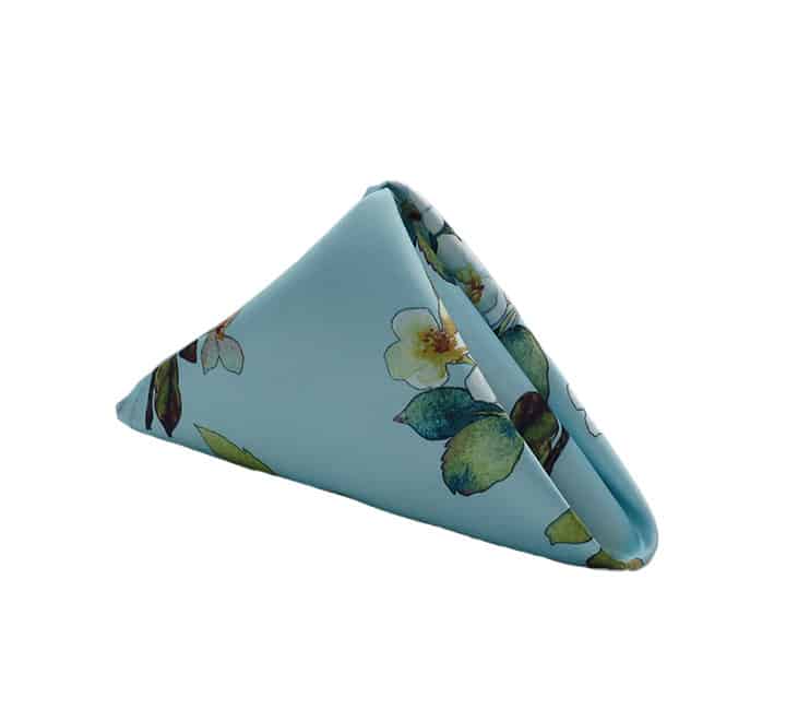 Floral Satin Napkins