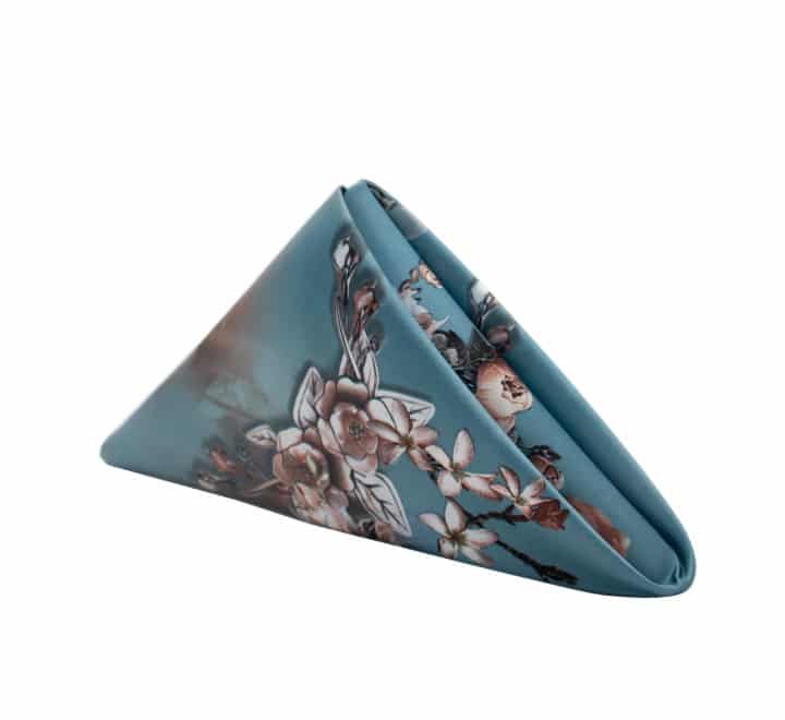 Floral Satin Napkins