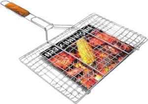 Generic 141-6 Foldable Braai Grid Rib Roaster Grill