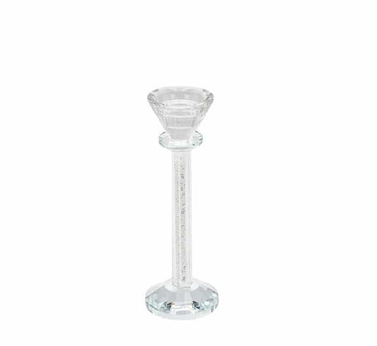 Glass Candle Stand - 17cm