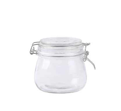 Glass Canister - 8.5x10cm