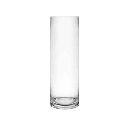 Glass Vase 40cm - Cylinder