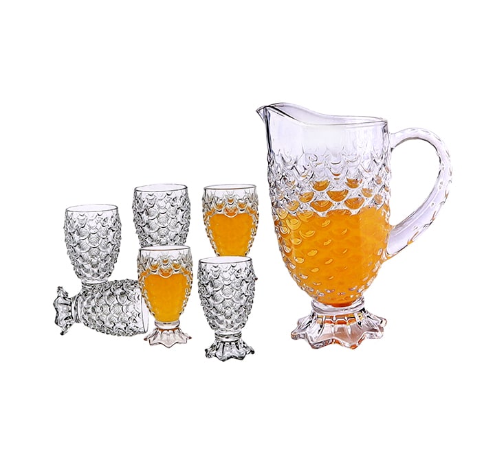 Glass and Jug Set 7 Piece