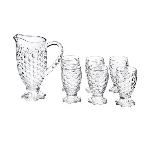 Glass and Jug Set 7 Piece
