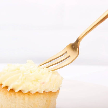 Gold Cake Fork