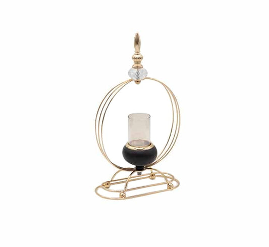 Gold Candle Stand